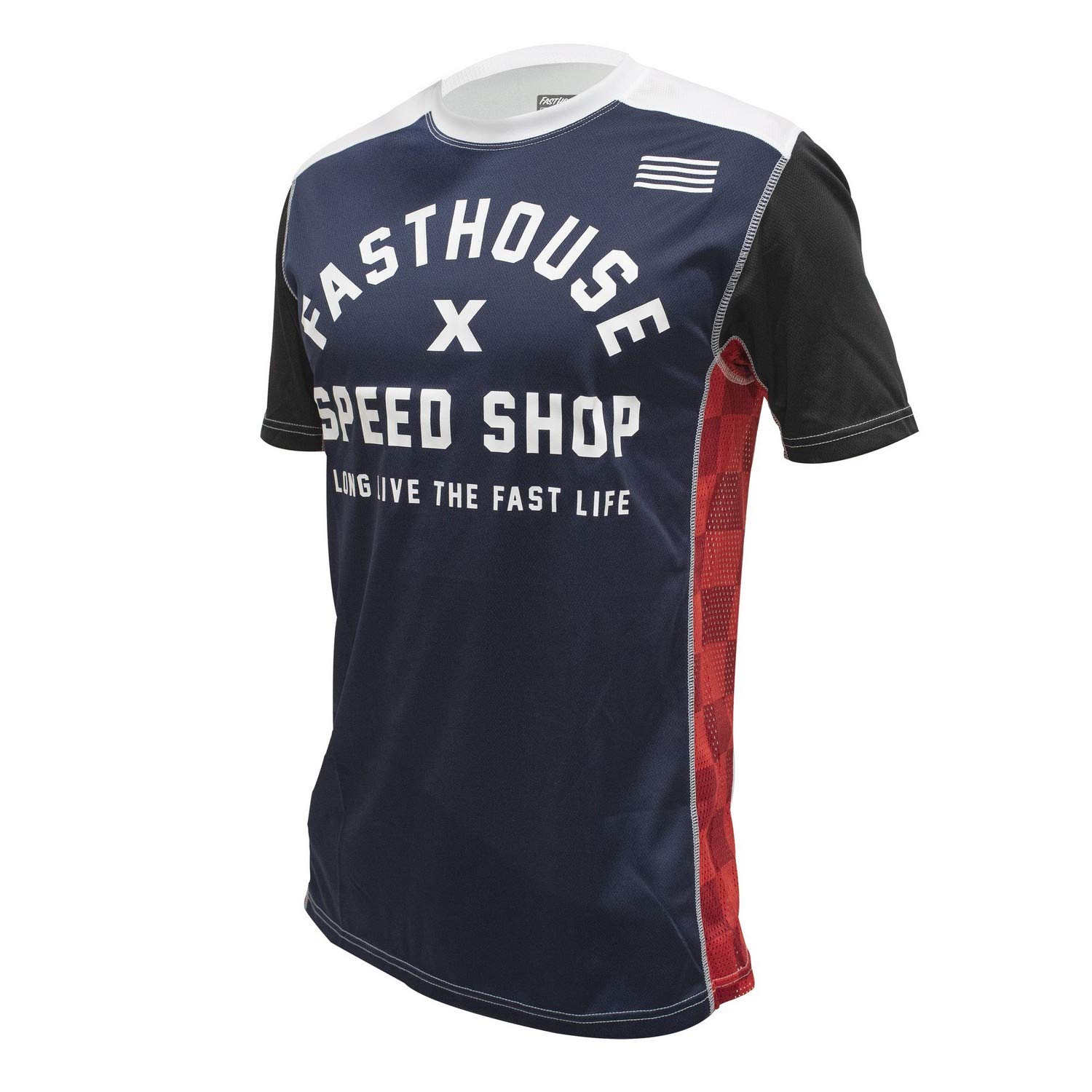 FASTHOUSE Heritage MTB Jersey for Men - Breathable & Durable Mountain Bike Shirt for Cycling & Outdoor Adventures