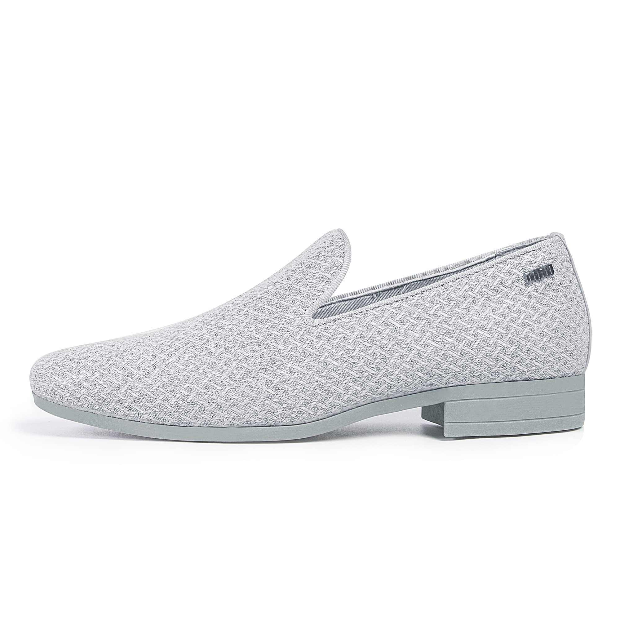 ALLY UNION Men's Loafers - Classic Penny Slip-On Dress Shoes for Wedding, Party & Business (Smoking Shoes) - Comfortable Formal Footwear for Office, Cocktail Events & Special Occasions