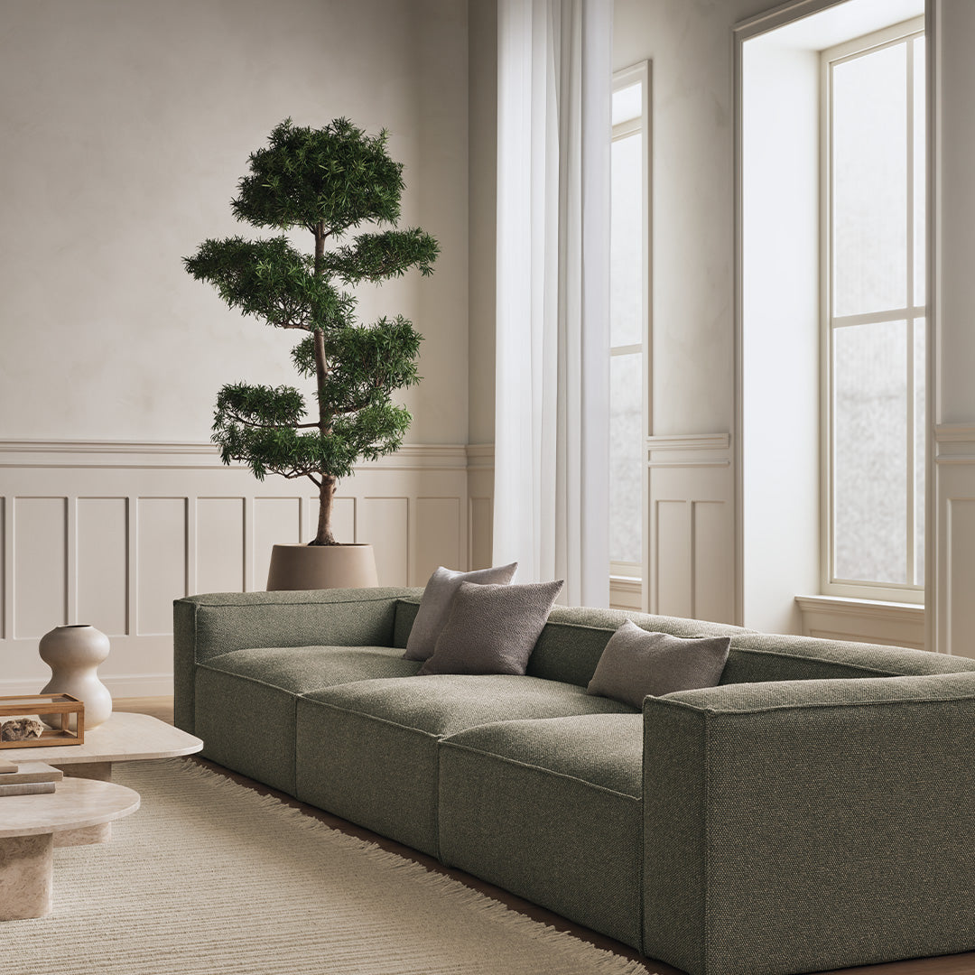 Cosima 3-Seater Sofa - Modern Comfortable Couch for Living Room, Lounge & Family Room - Perfect for Relaxing, Entertaining & Small Space Decor