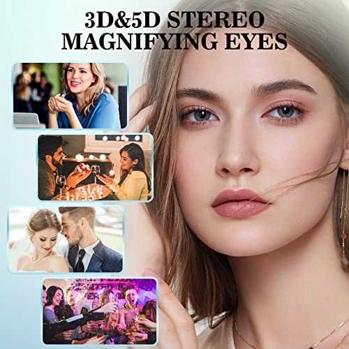 Waterproof 3D Magnetic Eyelashes with Eyeliner Kit - Natural Looking False Lashes for Dramatic Volume - Perfect for Weddings, Parties & Special Occasions