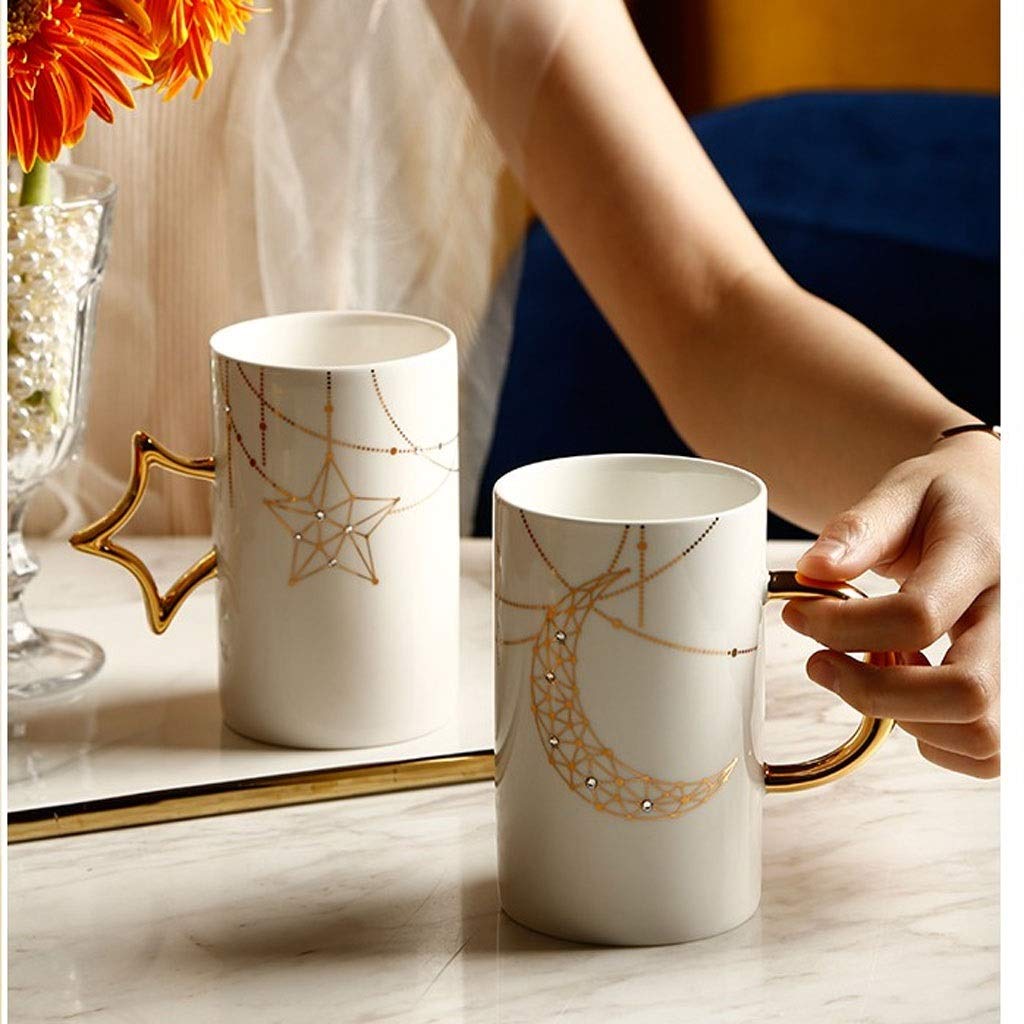 Romantic Mr and Mrs Coffee Mug Set - Valentine's Day, Anniversary & Wedding Gift for Couples - Perfect for Morning Coffee, Date Nights & Romantic Surprises
