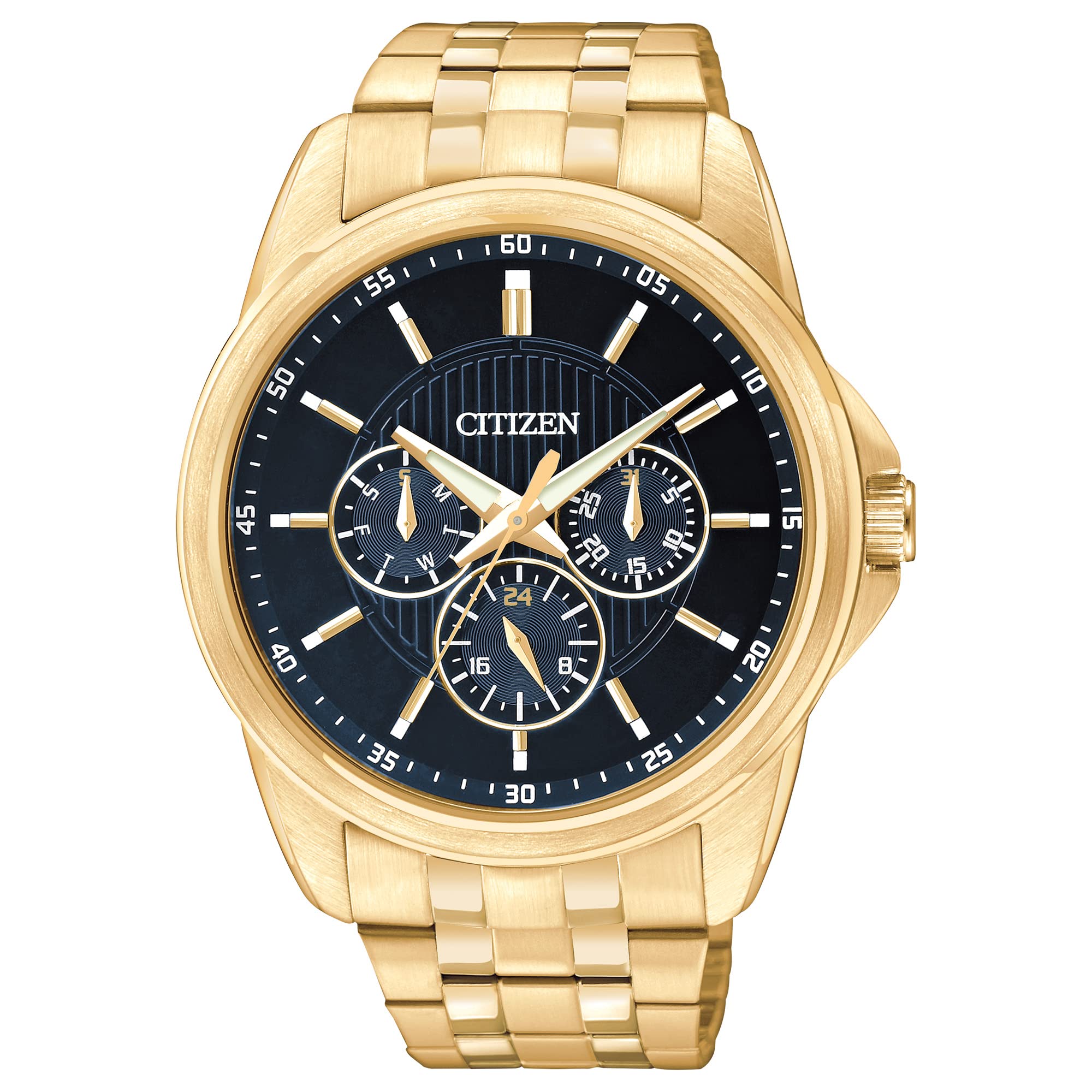 Citizen Quartz Men's Watch - Stainless Steel Classic Analog Dress Watch for Business, Formal & Everyday Wear