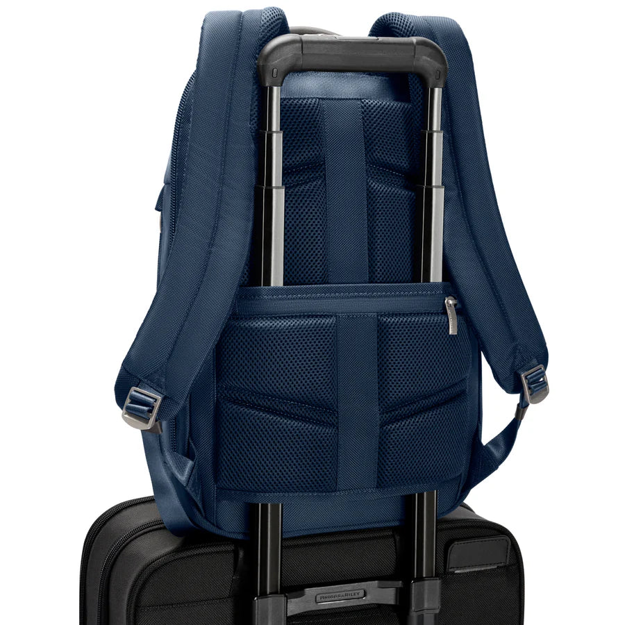 Briggs & Riley @ Work Slim Backpack - Lightweight Laptop Backpack for Business Travel & Commuting - Perfect for Office Professionals & College Students