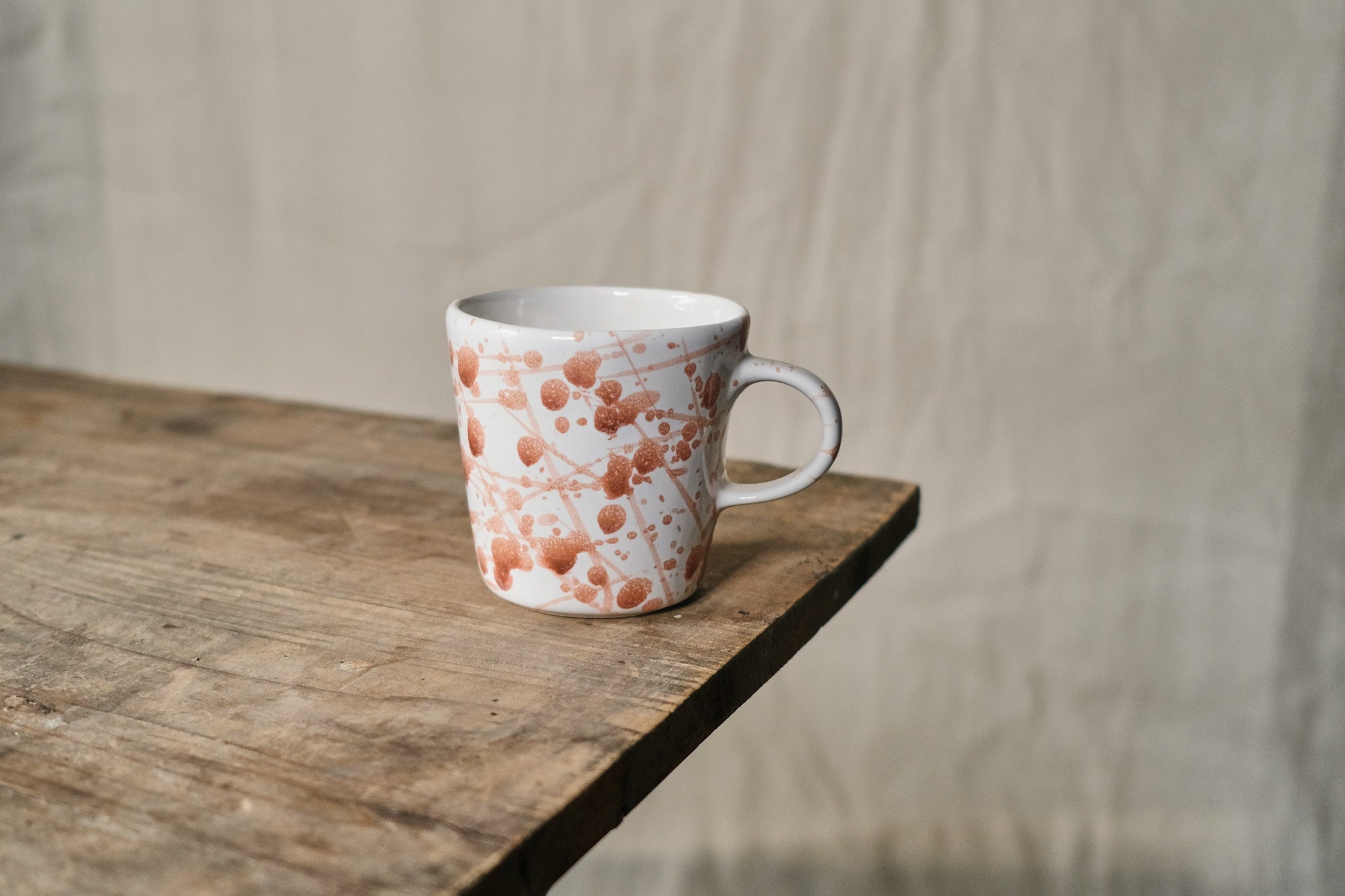Cinnamon Splash Mug - Premium Ceramic Coffee Cup with Unique Cinnamon Design - Perfect for Hot Beverages, Home & Office Use