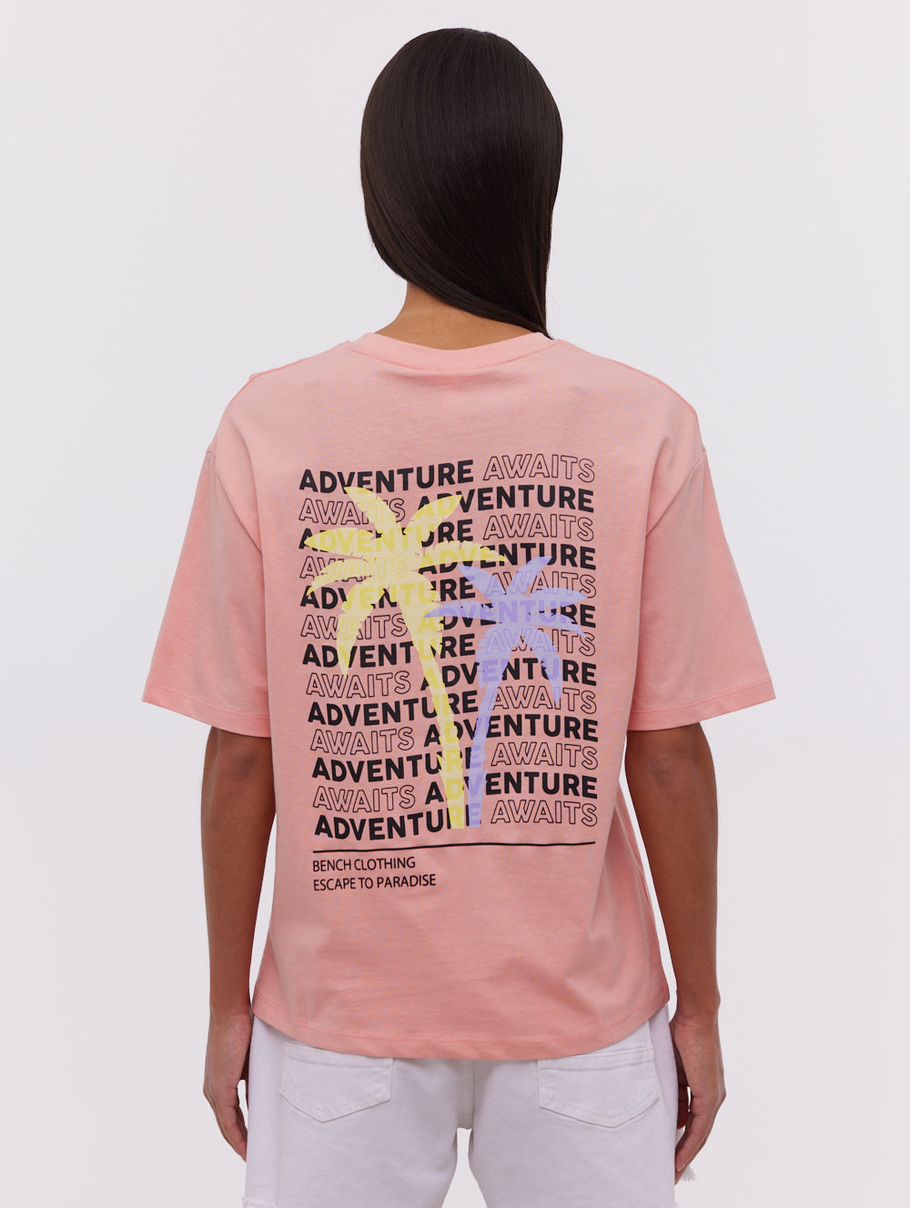 Savita Palm Tree T-Shirt for Women - Comfortable & Stylish Tropical Graphic Tee - Perfect for Beach Vacations, Summer Outings & Casual Wear
