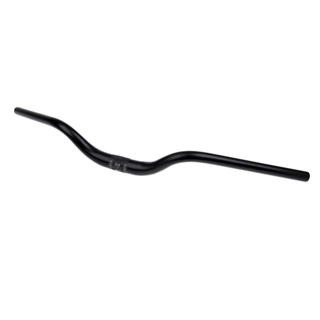 31.8mm MTB Handlebar - Lightweight Aluminum Alloy Riser Handlebar for Mountain Bikes & Racing Bikes | Perfect for Off-Road Trails, Commuting & Adventure Cycling