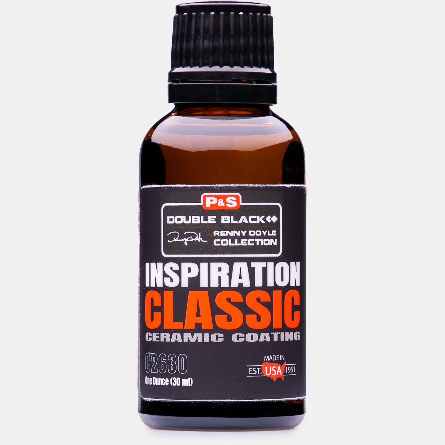 P&S Double Black Collection Ceramic Coating 30mL - Advanced Car Paint Protection & Gloss Enhancer | Perfect for Detailing, Show Cars & Daily Drivers