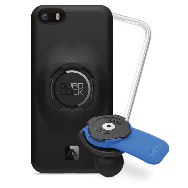 1 Ball Motorcycle Phone Mount Kit - Universal Adjustable Handlebar Holder for iPhone & Smartphones - Perfect for GPS Navigation & Hands-Free Riding