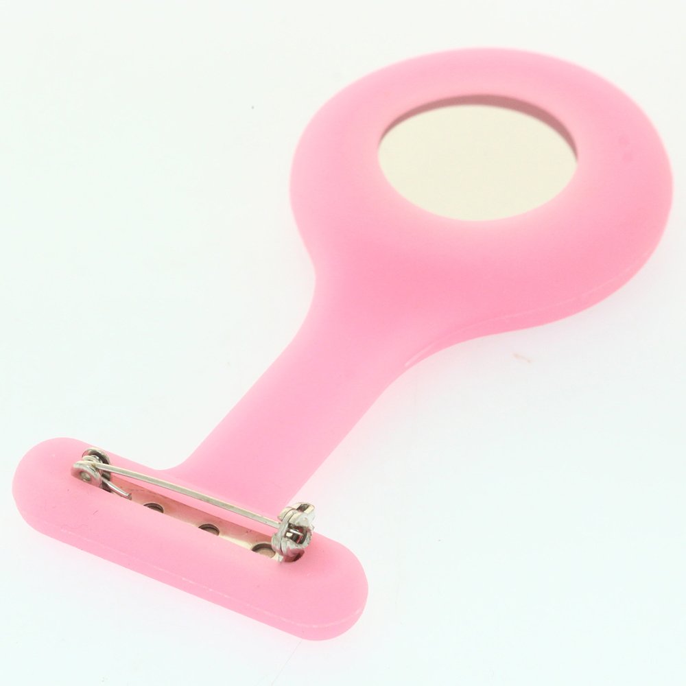 Silicone Pocket Watch Brooch Clip for Nurses & Doctors - Medical Nurse Watch with Fob - Perfect Gift for Healthcare Professionals - Ideal for Hospital, Clinic & Nursing Shifts