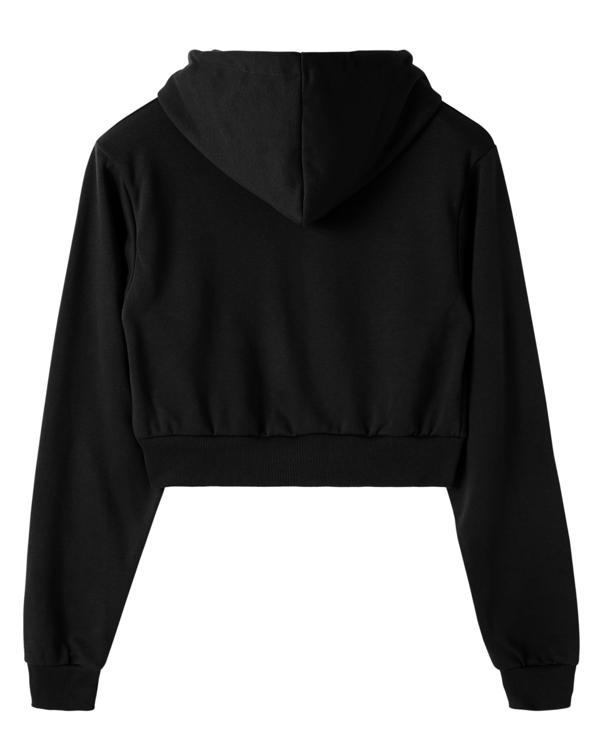 GIVON Women's Lightweight Slim Fit Cropped Zip Up Hoodie - Long Sleeve Hooded Sweatshirt & Crop Top for Casual Wear, Gym, and Street Fashion