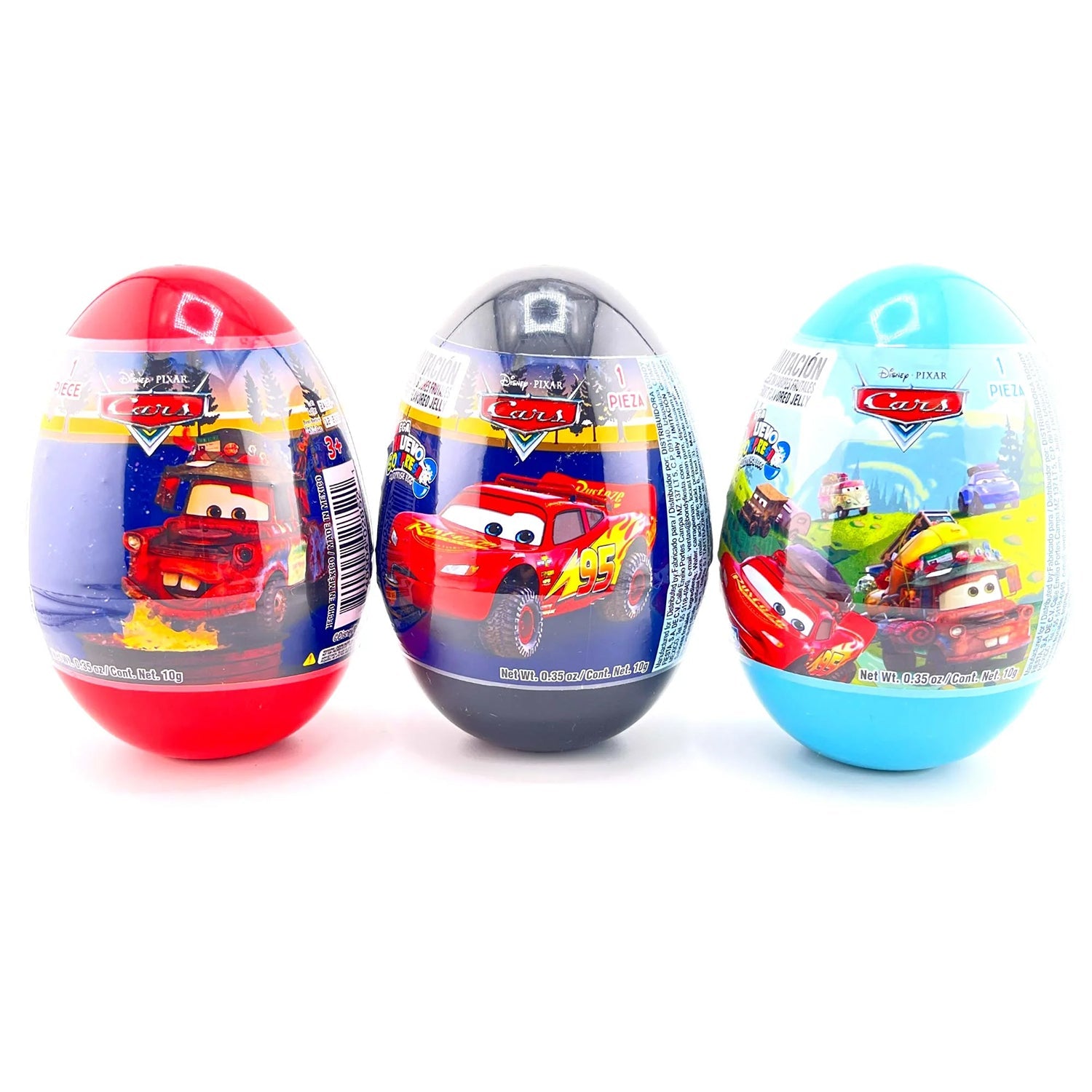 Bondy Mega Egg Cars Toy Set - 6 Pack of Fun Race Cars for Kids - Perfect for Birthday Gifts, Easter Baskets & Playtime Adventures