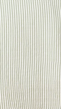 Lucia Shirt for Women - Sage & White Striped Cotton Blouse - Perfect for Casual Wear, Office, and Date Nights