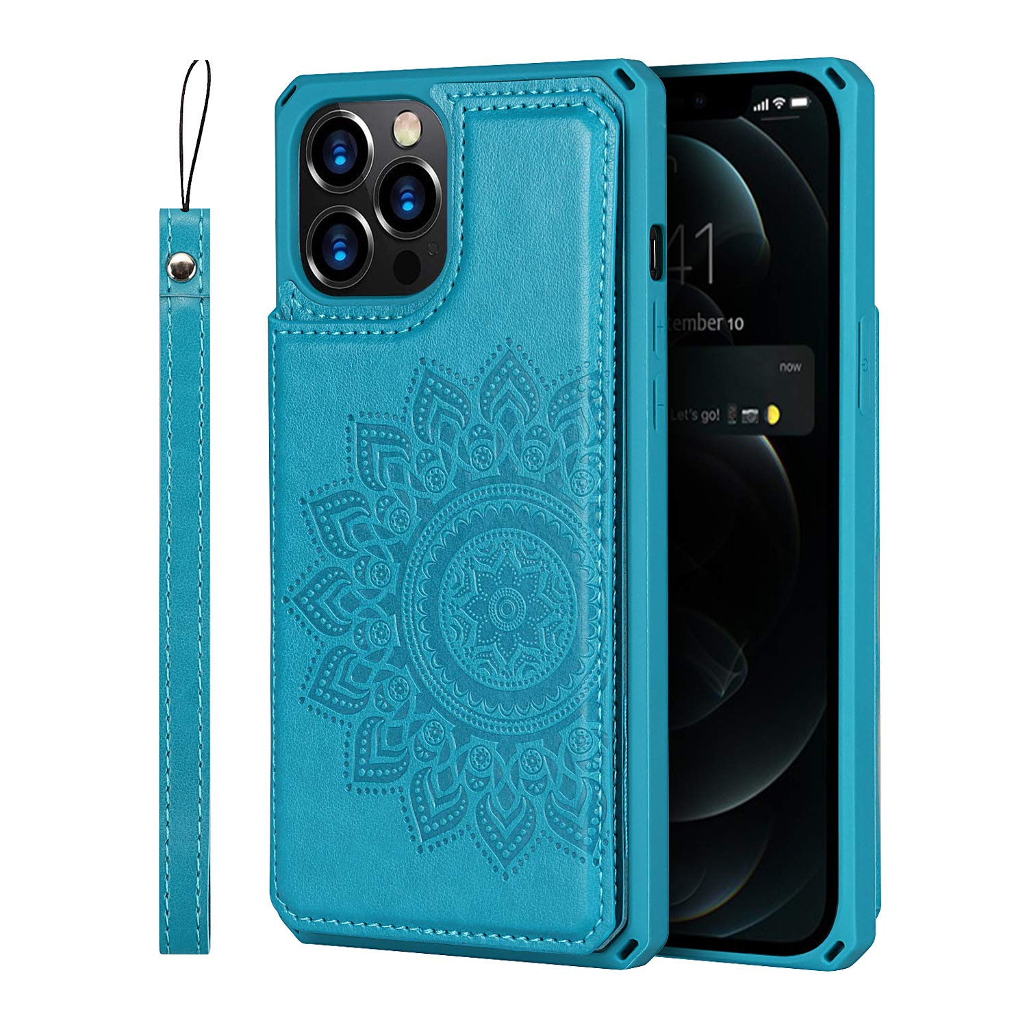 Premium Shockproof Mandala iPhone 12/12 Pro Case (6.1