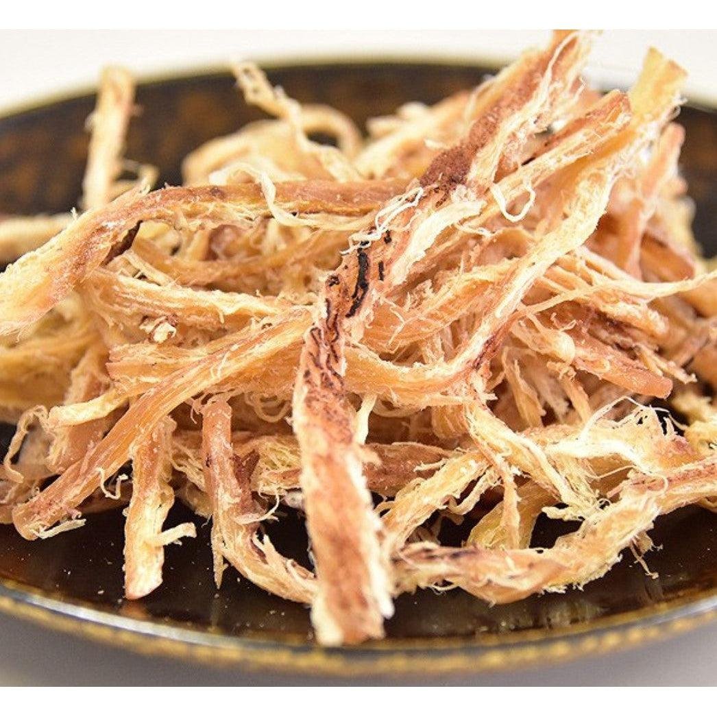 Premium Hokkaido Dried Squid Snack - 100% Additive-Free, Natural Sea Flavor, 33g Pack | Perfect for Keto Diet, Healthy Snacking & On-the-Go Nutrition
