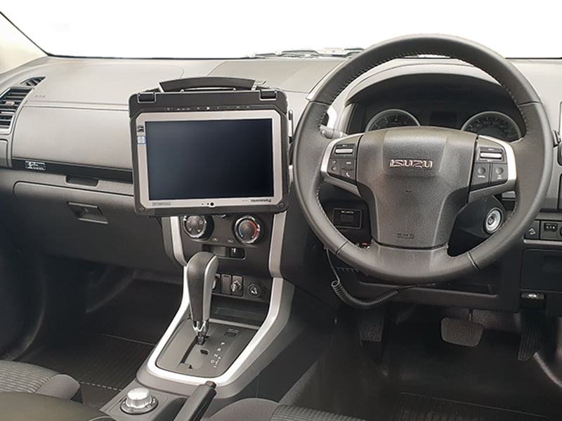 Isuzu D-Max (2018-2020) Car Phone Mount - Industrial Evolution InDash Dashboard Holder for Safe Driving & Navigation | Perfect for Commuting, Road Trips & GPS Use