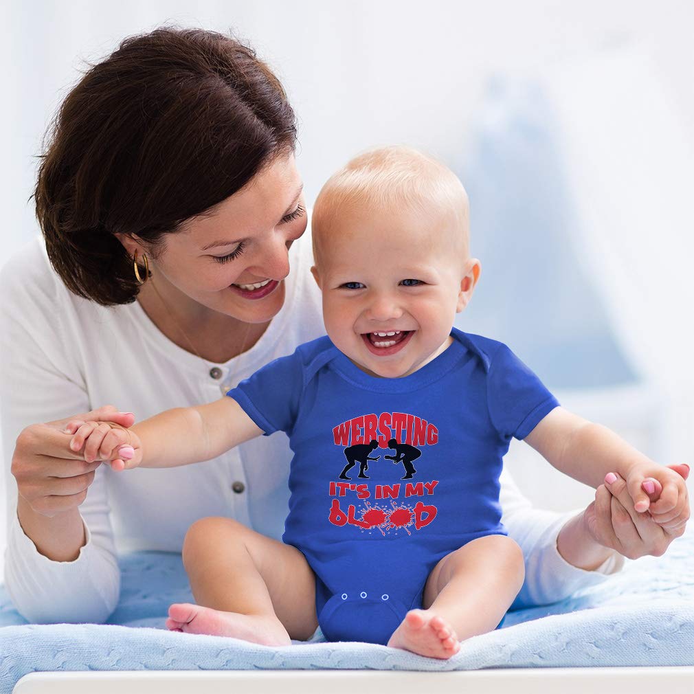 Custom Baby Wrestling Bodysuit - Sport Style for Boys & Girls - Gym & Playtime