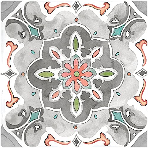 Jewel Medallion Gray III