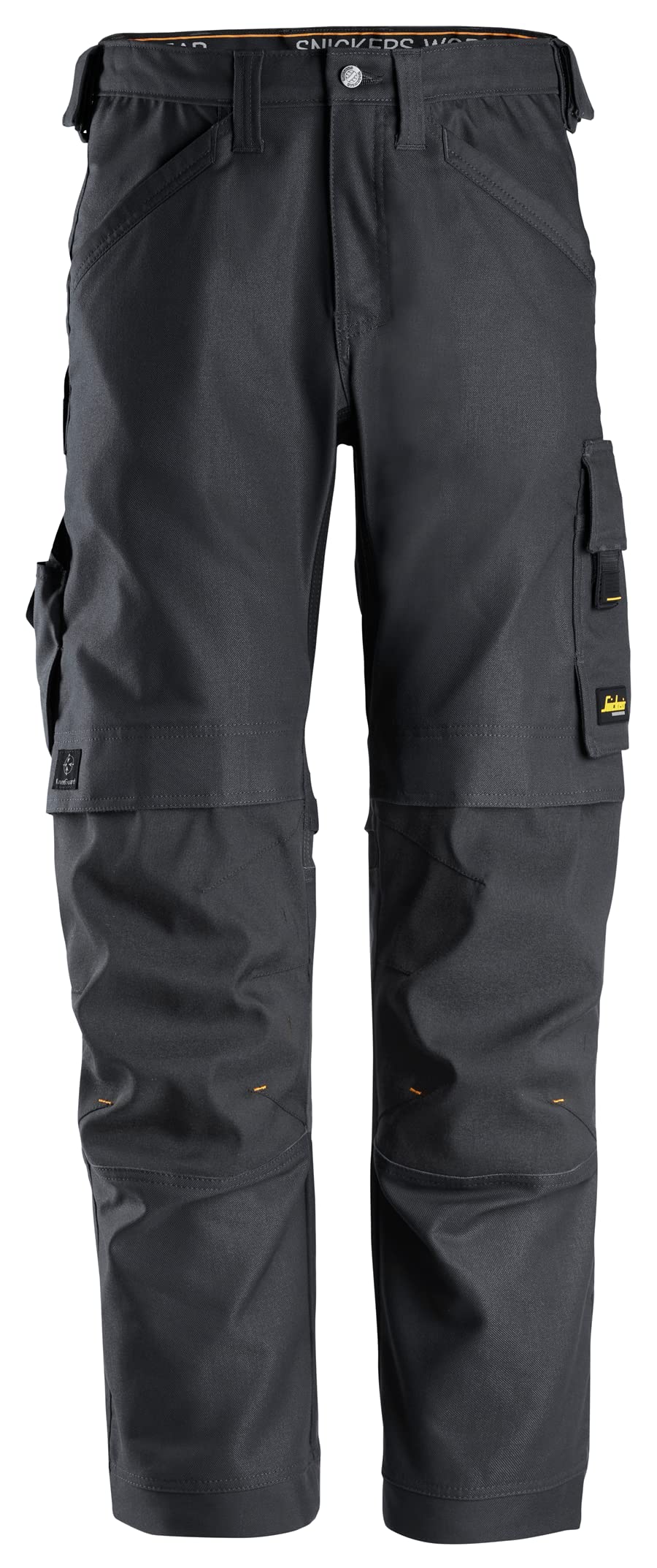 Snickers Workwear AllroundWork Canvas Stretch Work Pants 6324 - Durable & Comfortable Work Trousers for Construction, Carpentry & Outdoor Jobs