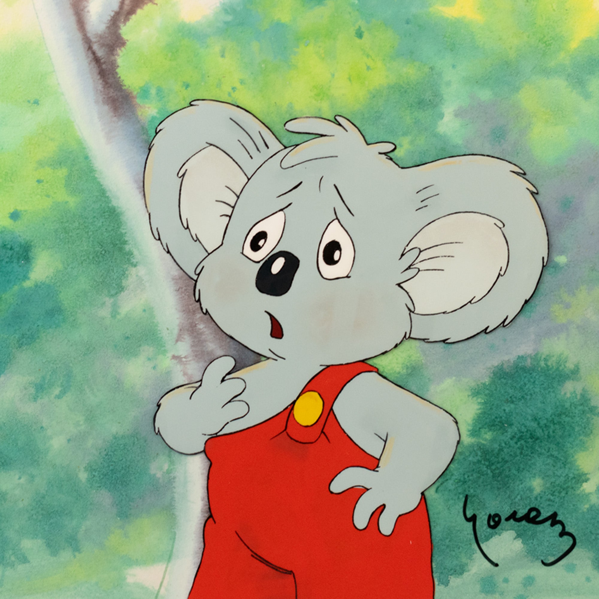 Original Yoram Gross Film Cel - Authentic Collectible Animation Art (Various Designs) - Perfect for Disney Fans, Animation Enthusiasts & Home Decor