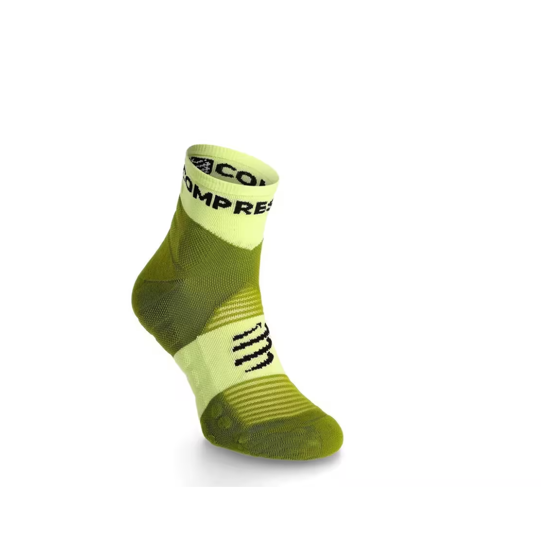 Compressport Unisex Ultra Trail Low Socks - Lightweight Running & Hiking Socks for Men & Women - Perfect for Trail Running, Outdoor Adventures & Fitness Activities