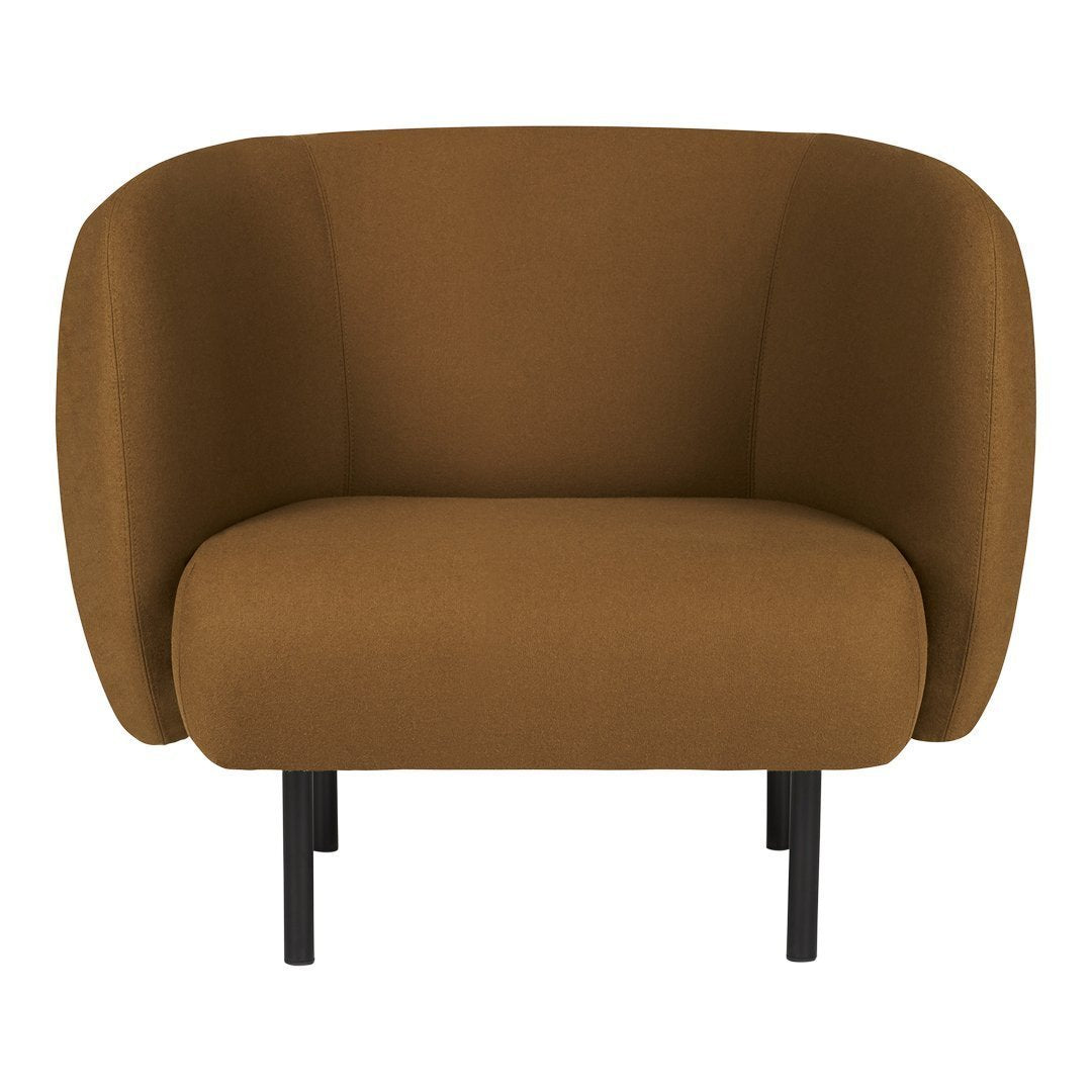 Modern Cape Lounge Chair - Comfortable Accent Chair for Living Room, Bedroom & Office - Perfect for Relaxing, Reading & Lounging