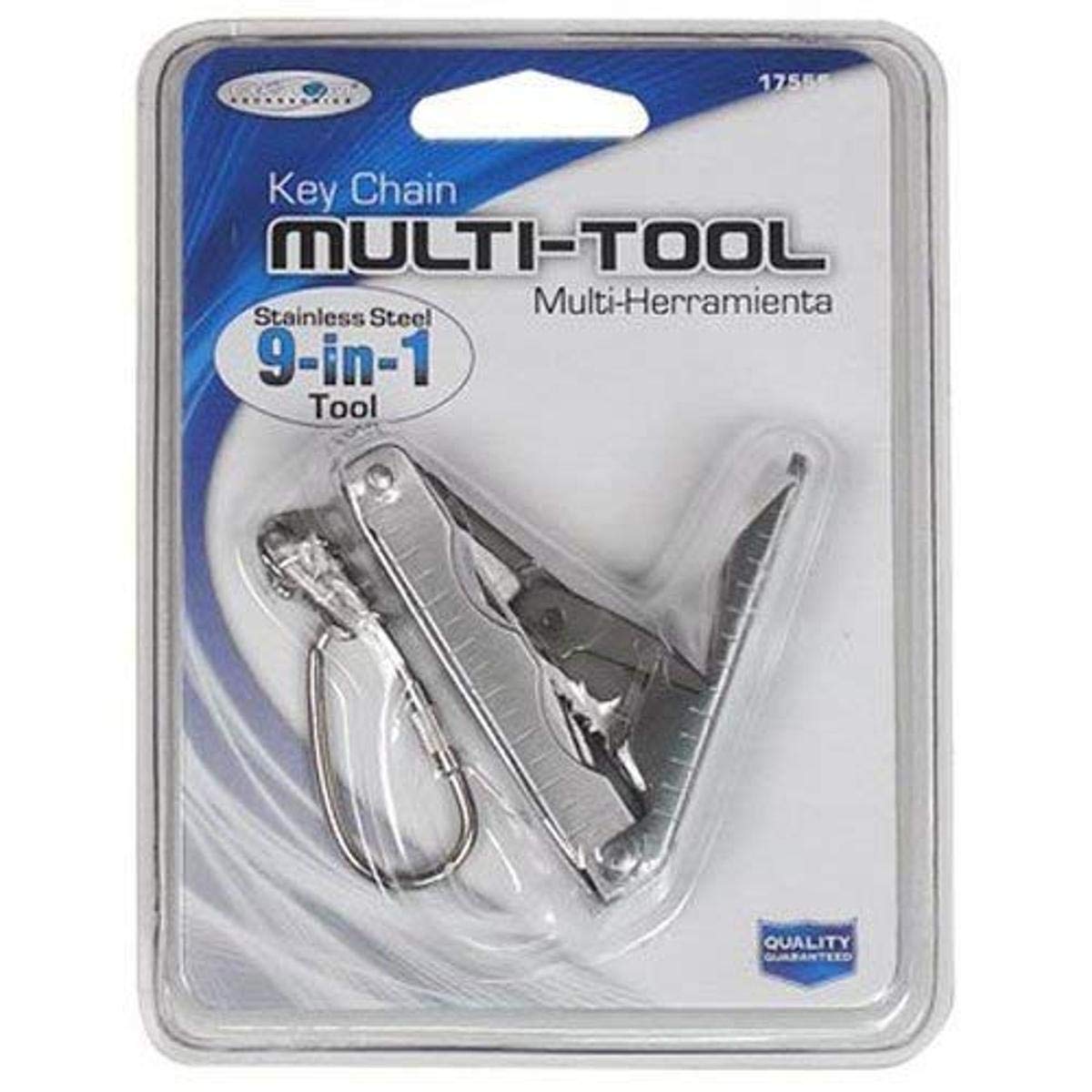 Custom Multi-Tool Keychain - 17555 Stainless Steel Pocket Tool for Camping, Hiking & Everyday Carry (EDC) | Compact Survival Gear for Outdoor Adventures & Emergency Situations