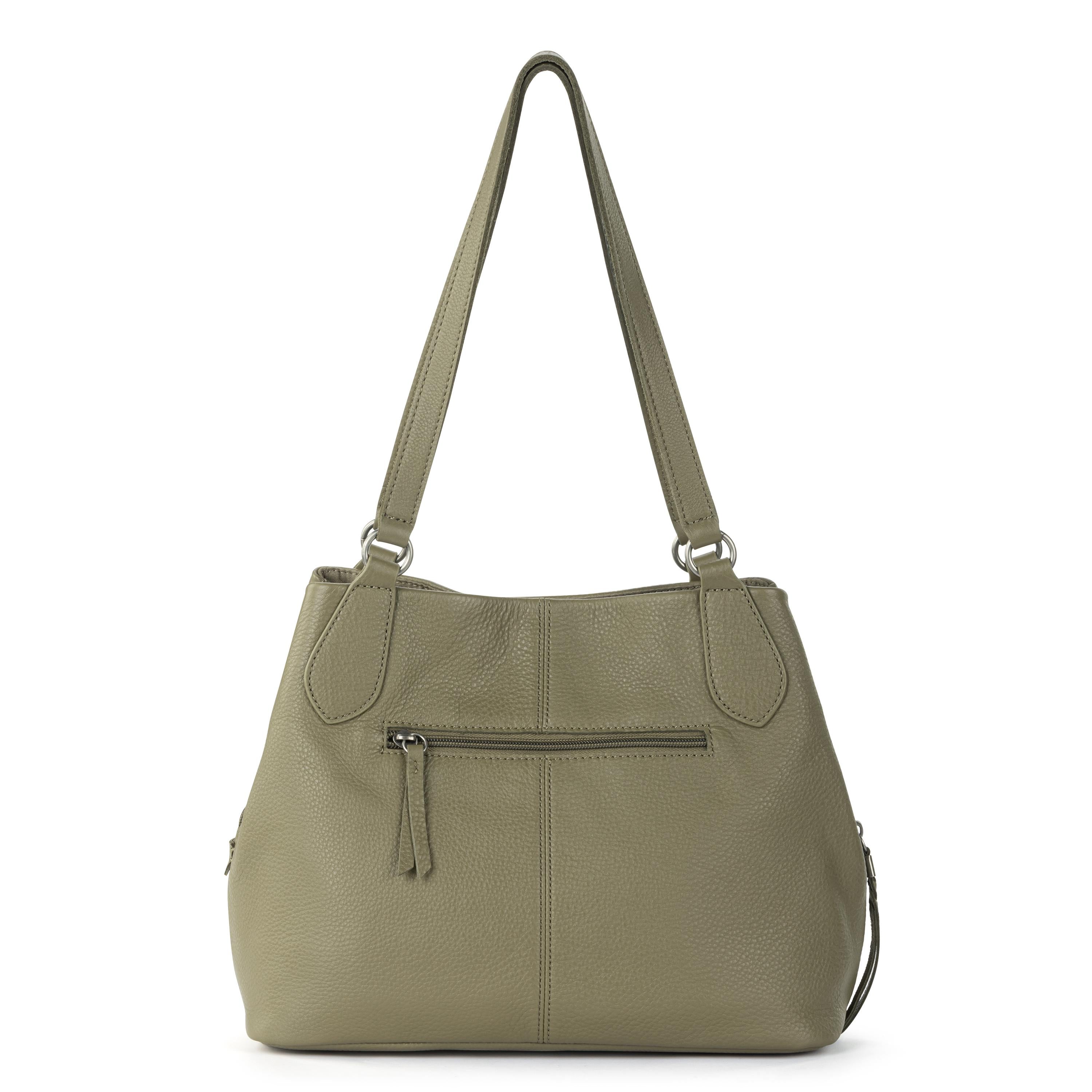Melrose Genuine Leather Satchel Bag for Women - Stylish Crossbody Purse for Work, Travel & Everyday Use