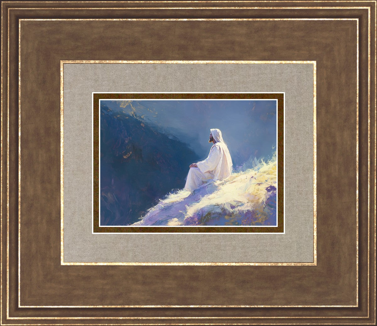 Contemplation By Justin Anna Culebro - Abstract Wall Art Painting for Home & Office Decor | Perfect for Living Room, Bedroom or Meditation Space