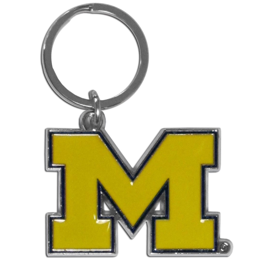 Siskiyou Sports NCAA Chrome & Enameled Keychain - Durable College Team Key Ring for Backpacks, Gifts & School Spirit Accessories
