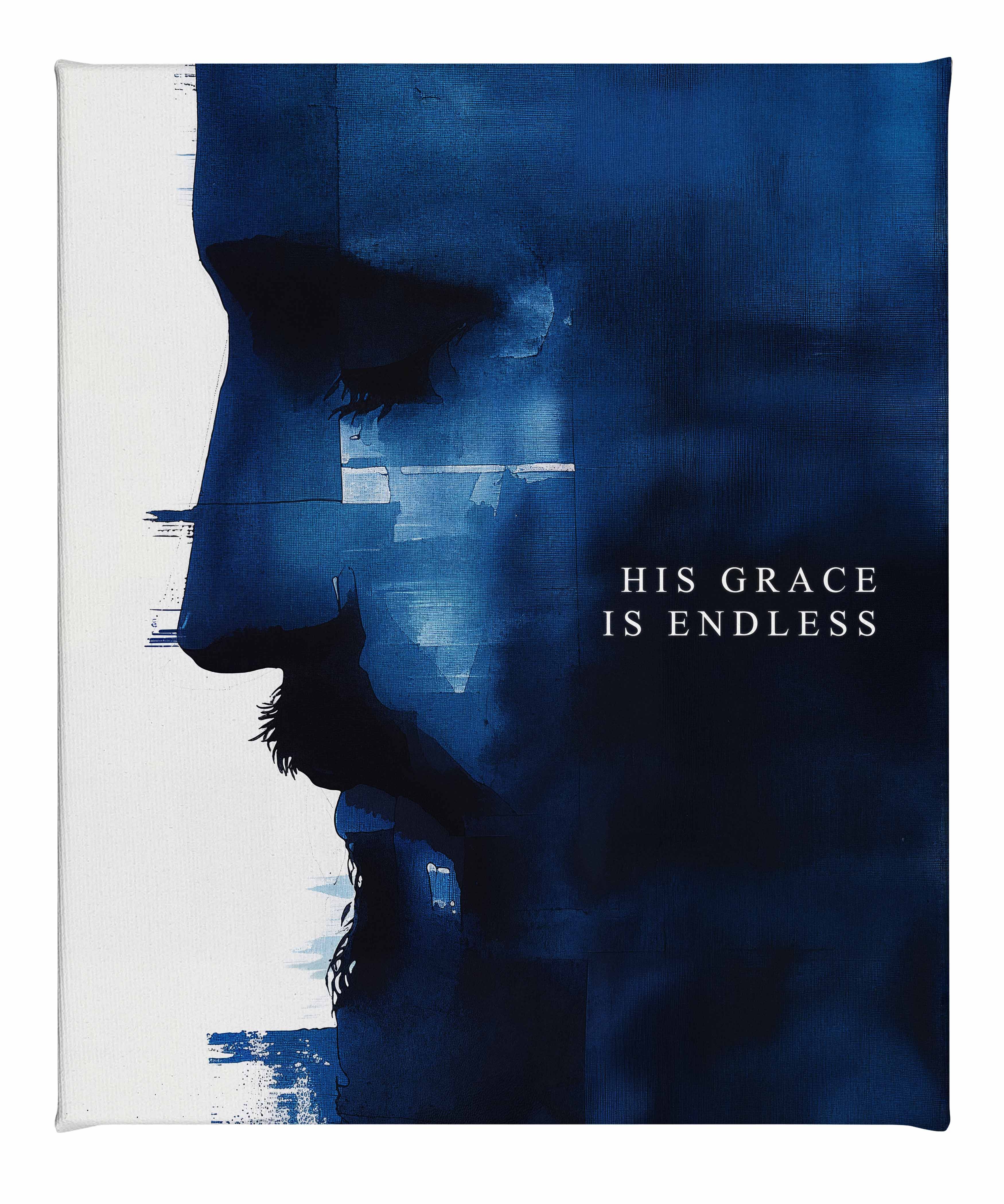 His Grace is Endless - Inspirational Christian Wall Art, Gallery Wrapped Canvas Print for Home Decor, Church & Office - Perfect for Living Room, Bedroom & Spiritual Spaces