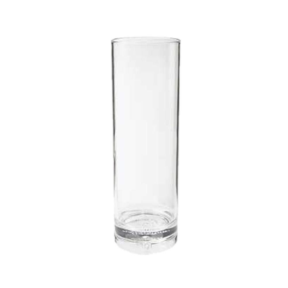 Premium 14 oz Plastic Tom Collins Glasses - Set of 24 (2 Dozen) - Shatterproof Barware for Cocktails, Iced Coffee & Restaurant Use