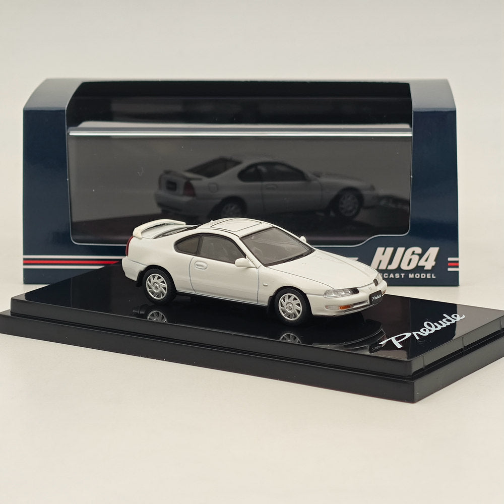 1/64 Scale Hobby Japan PRELUDE 2.2Si VTEC (BB4) Late Version Diecast Model Car - Limited Edition Collectible for Car Enthusiasts & Display - Perfect for Showcases, Gifts, and Model Car Collections