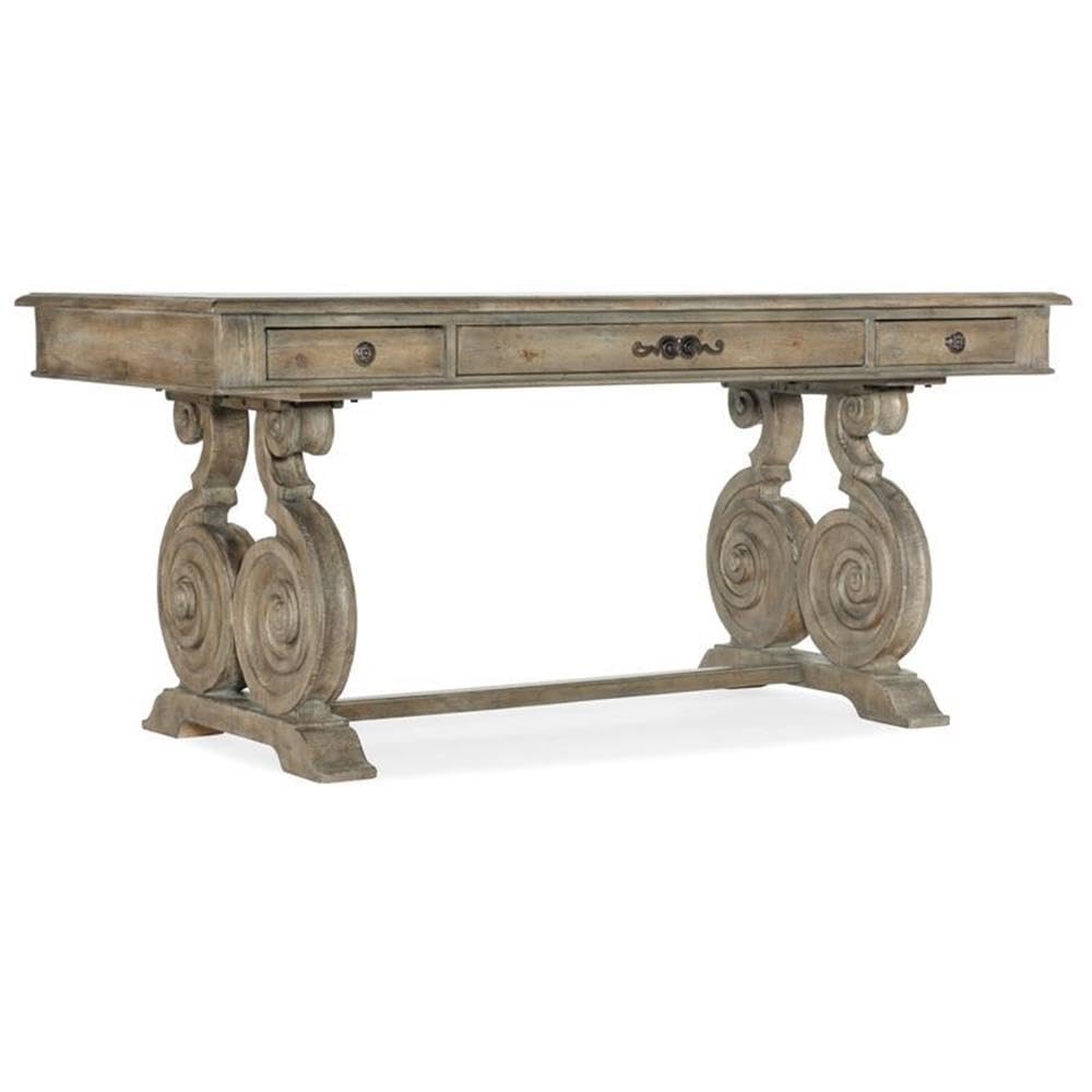 Hooker Furniture Castella Writing Desk - Stylish Home Office Desk with Drawers & Storage | Perfect for Remote Work, Study & Small Spaces
