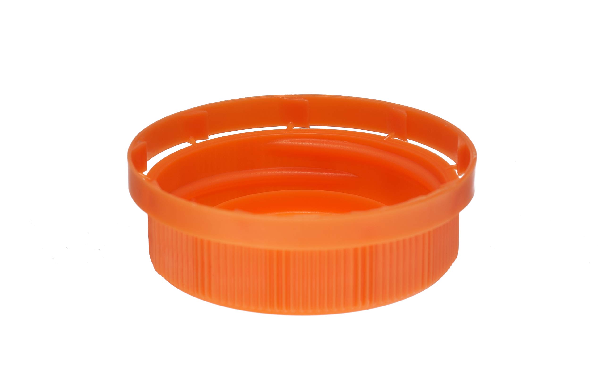 1800 Pack 38mm Orange Tamper Evident Ratchet Caps - Child Resistant Bottle Lids for Pharmacy, Cannabis & Food Storage - EcoQuality Bulk Sealing Caps for Safety & Freshness