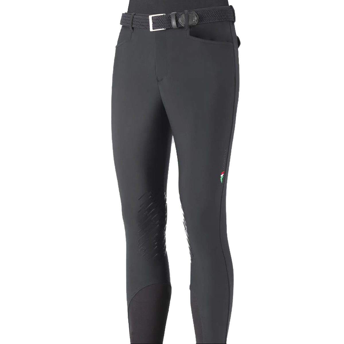 Equiline Men's Bartok Knee Grip Breeches - Equestrian Riding Pants for Horseback Riding & Show Jumping