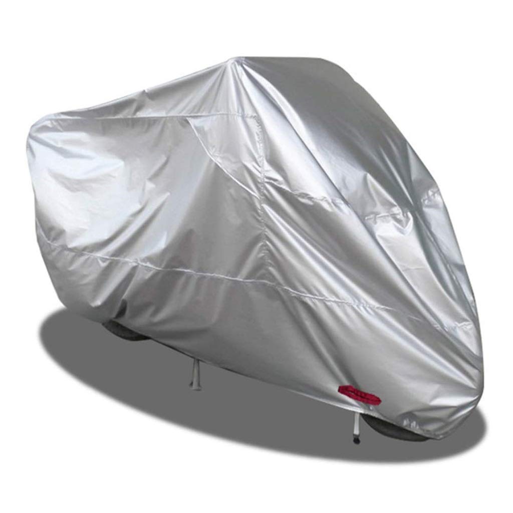 QTCWRL Waterproof Bicycle Cover - UV Resistant, Dustproof Bike Cover for Mountain & Road Bikes with Lock Hole & Storage Bag - Heavy Duty 210D Oxford Cloth - Perfect for Outdoor Storage, Rain Protection & Long-Term Parking