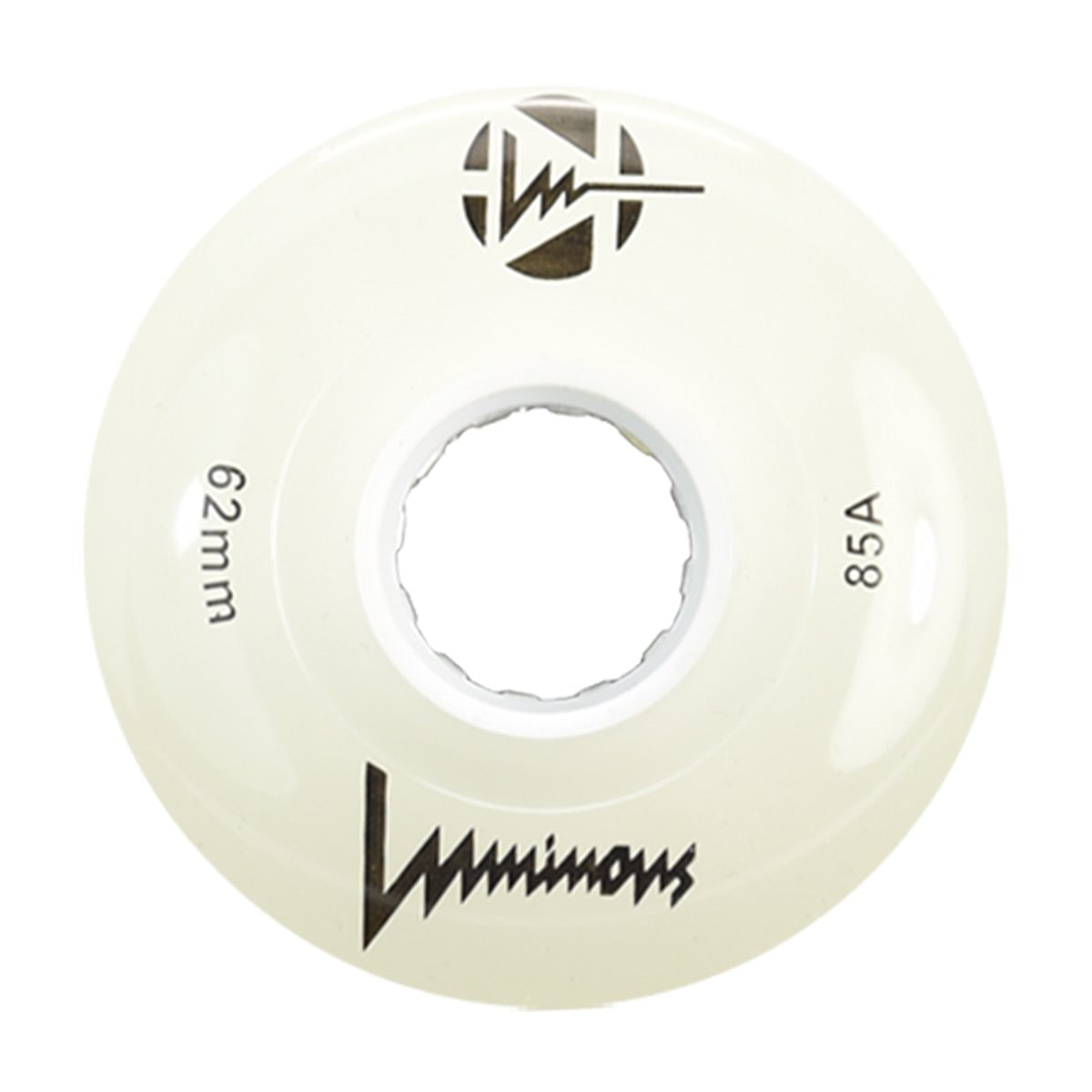 Luminous LED Quad Wheels 62mm - Pack of 4 for Skateboards, Scooters & Roller Skates - Glow in The Dark Wheels for Night Riding & Outdoor Activities