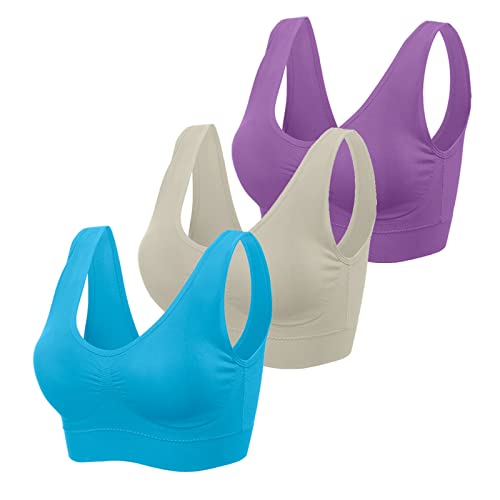 3pack:gray/Blue/Purple