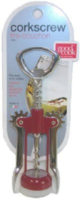 Premium Stainless Steel Wine Opener with Ergonomic Handle - Essential Bar Tool for Home, Parties & Restaurants