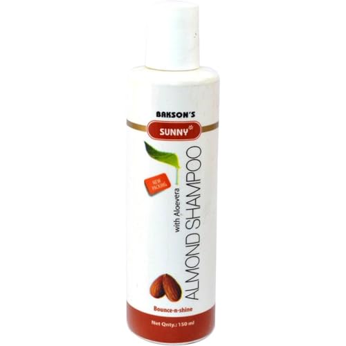 Homoeomeds Sunny Almond Shampoo with Aloe Vera 250ml - Moisturizing & Nourishing Hair Care for Dry Scalp - Perfect for Daily Use & Damaged Hair Repair