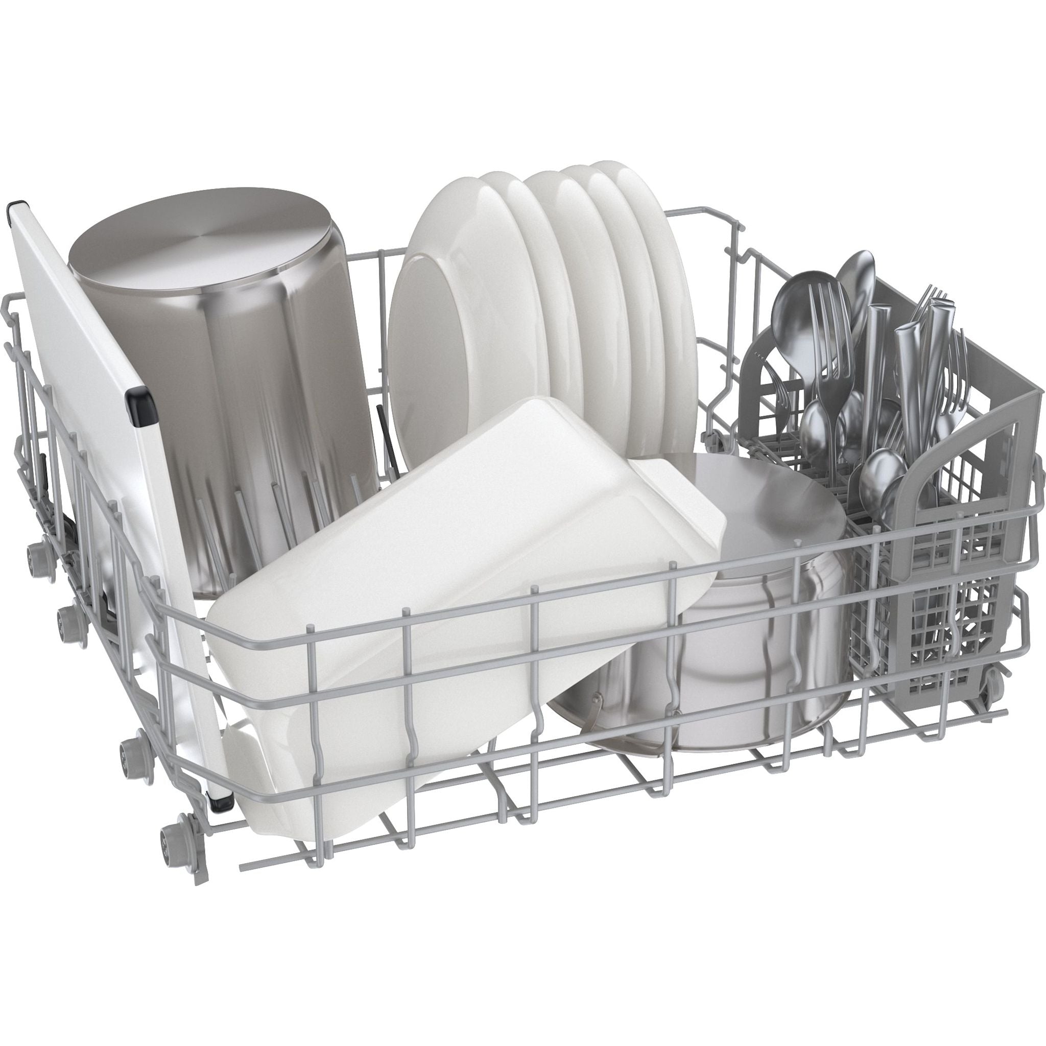 Bosch SHX5AEM5N Stainless Steel Built-In Dishwasher - Energy Star Certified, Ultra Quiet Operation for Modern Kitchens