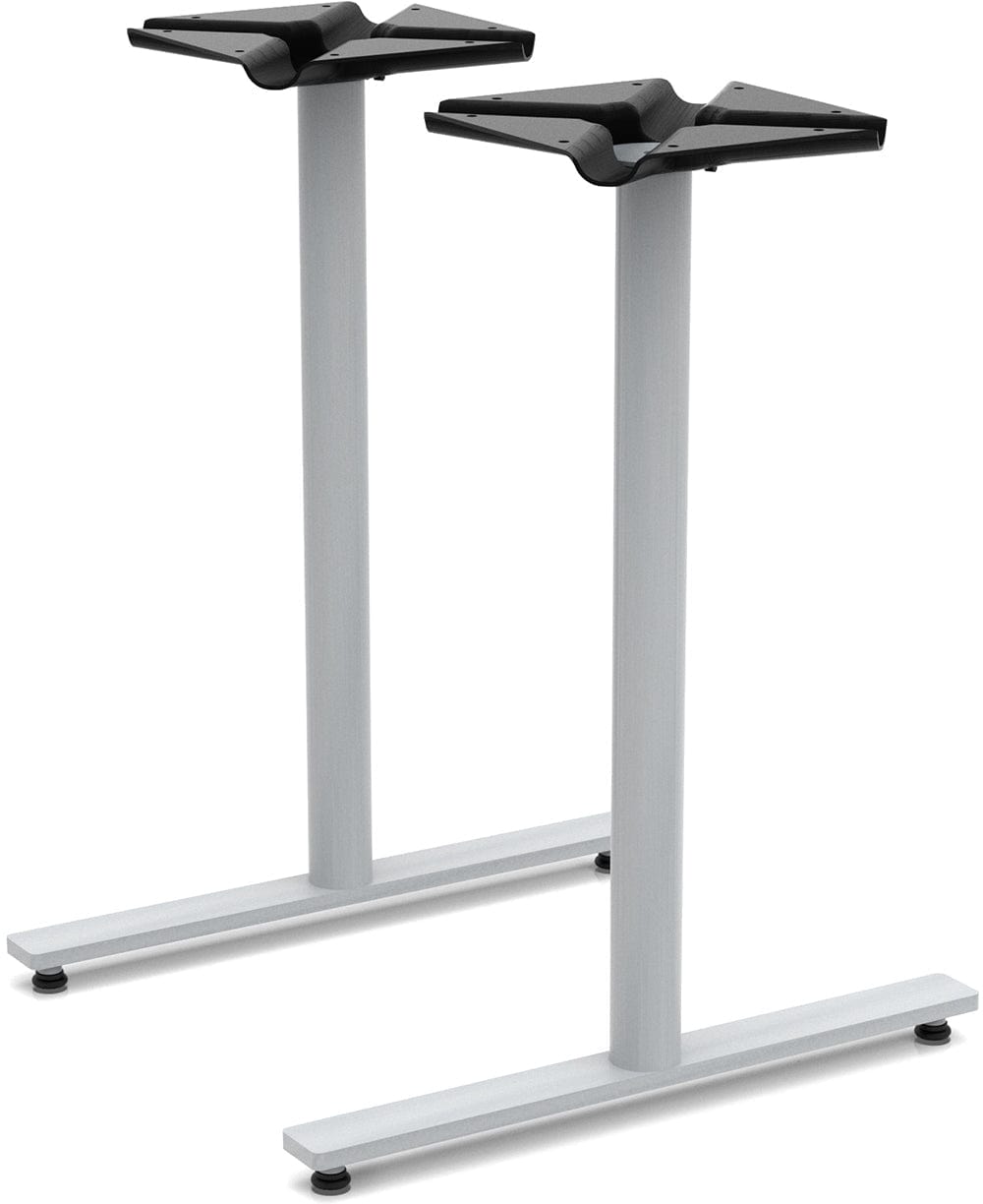 Safco JURNI 60 x 24 Inch Multi-Purpose Table with T-Leg Base and Glides - Perfect for Office, Classroom, Conference Room, and Home Use [JN6024NFXTGL]