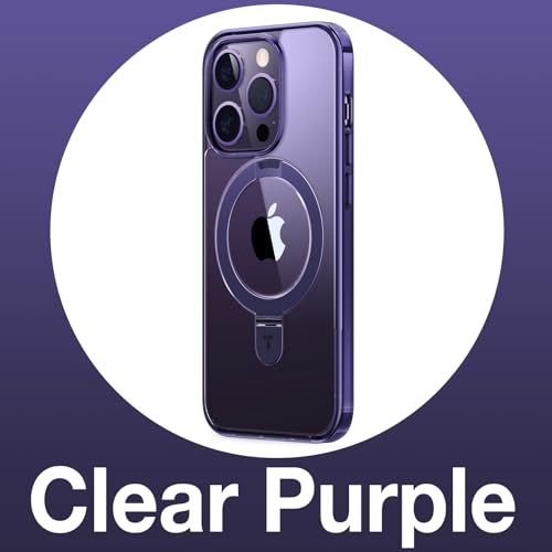 D- Clear & Purple