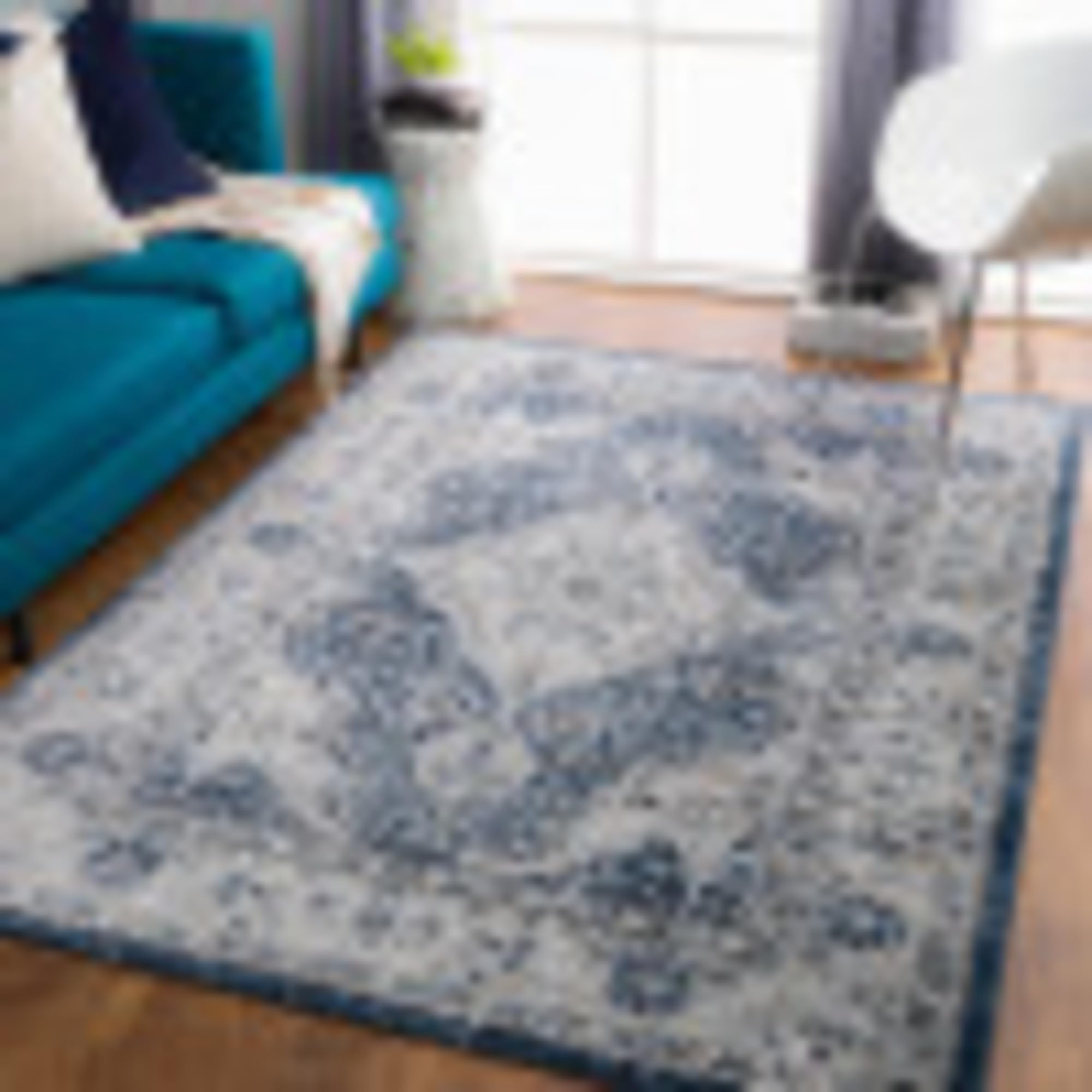 Handmade Harbin Traditional Medallion Oriental Area Rug - Authentic Chinese Wool Carpet for Living Room, Bedroom & Home Decor
