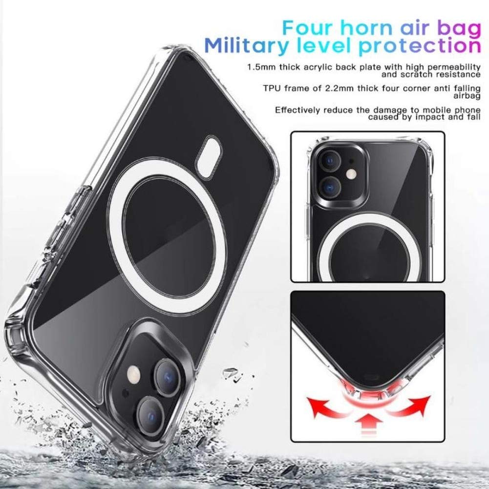 Premium Magnetic Clear Case for iPhone 11 Pro Max 6.5