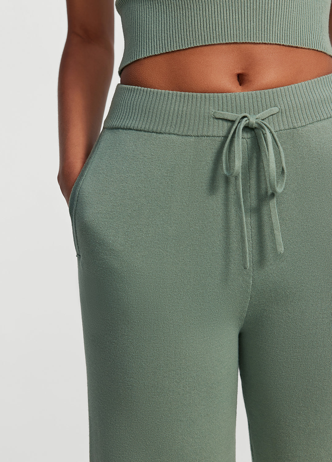 Premium Cozy Luxe Sweatpants for Women - Soft Fleece Lounge Pants with Elastic Waistband - Perfect for Yoga, Home Relaxing & Casual Outfits
