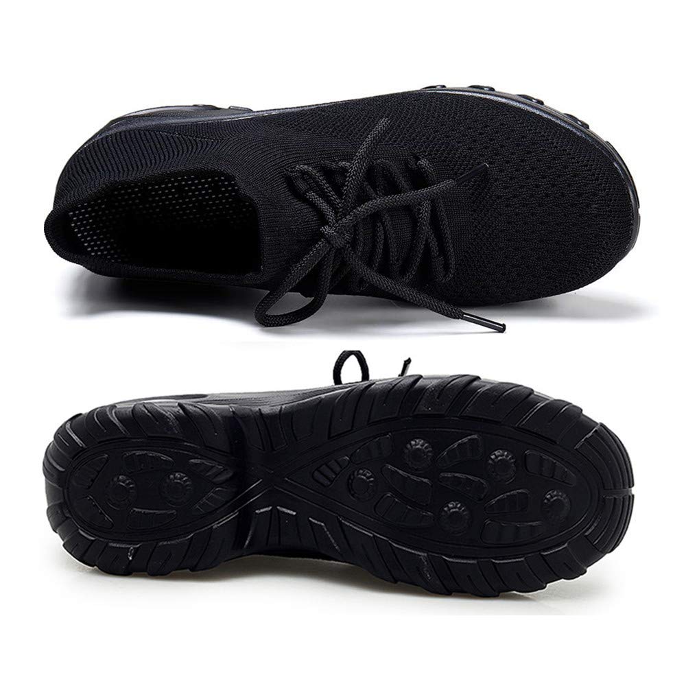 Hitmars Women's Lightweight Mesh Running Shoes - Air Cushion Gym Sneakers for Walking, Training & Casual Wear (Black/Blue/Grey/Pink/White, UK3-UK9) | Perfect for Workouts, Jogging & Everyday Comfort