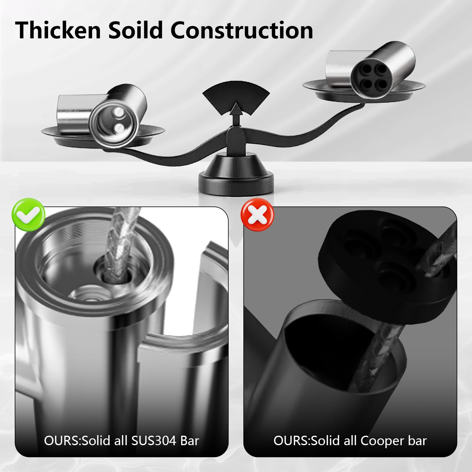 BWE High Arc Single Handle Pull Down Kitchen Faucet with Deck Plate - 3 Function Sprayer Spring, Oil Rubbed Bronze Finish - Perfect for Farmhouse, Commercial & Bar Sinks