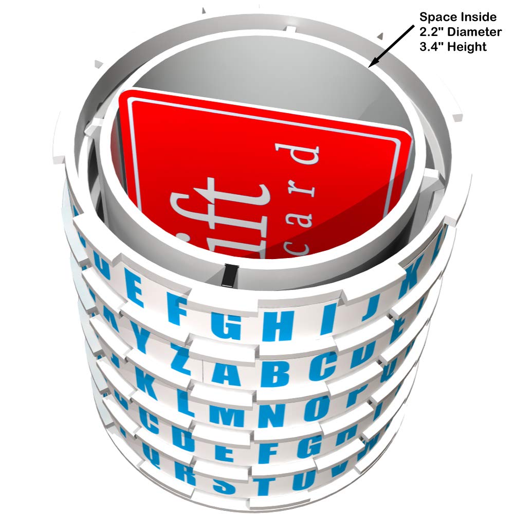 Puzzle Pod Mini - Brain Teaser Gift Box with Cryptex Lock | Money Puzzle & Coin Bank | Perfect for Cash, Gift Cards & Surprise Presents | Great for Parties, Birthdays & Escape Room Challenges