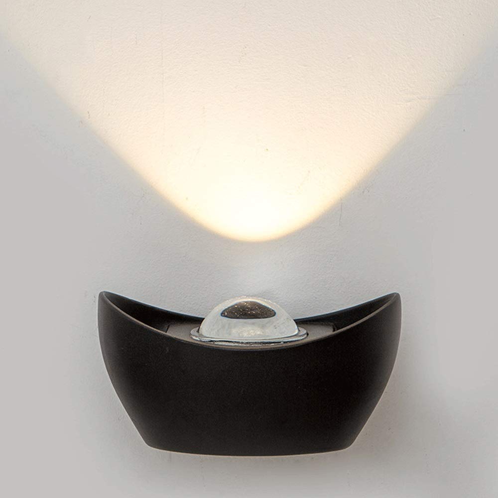 AMBAYZ Siet Modern 10W LED Wall Sconce - Aluminum Indoor Wall Mount Light Fixture for Living Room, Bedroom, Staircase & Hallway (17x9x10cm) - Perfect for Ambient Lighting and Home Decoration